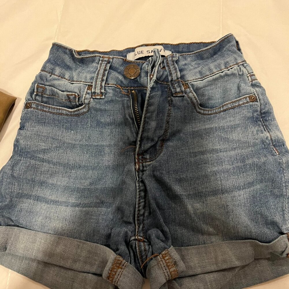 Size 00 Jean Shorts